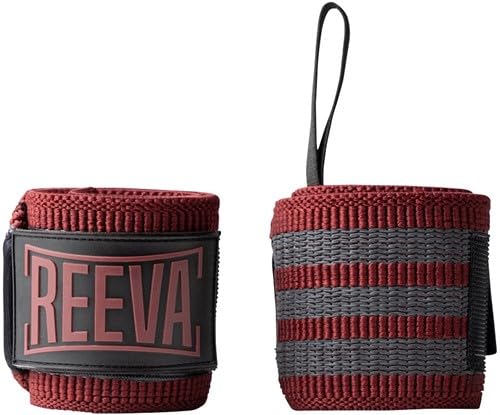 reeva Unisex-Adult Handgelenkbandagen Wrist Wrap, Rot, Medium von reeva