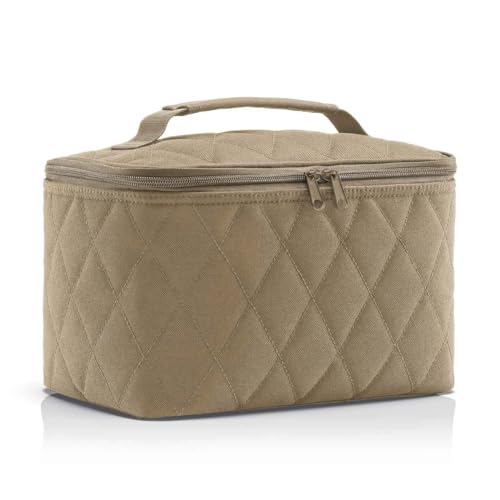 Reisenthel ML5046 COSMETIC CASE RHOMBUS OLIVE Gym Bag Damen RHOMBUS OLIVE Größe Unica von マインドアート