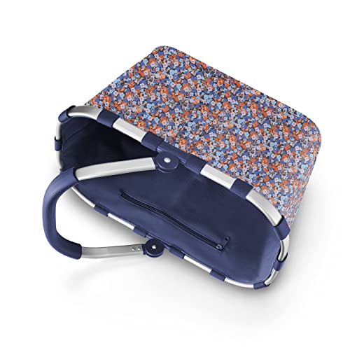 reisenthel carrybag viola blue– Stabiler Einkaufskorb mit viel Stauraum und praktischer Innentasche – Elegantes und wasserabweisendes Design von reisenthel