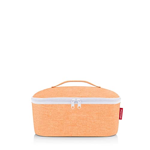 reisenthel coolerbag M pocket Kühltasche mit Obermaterial aus recycelten PET-Flaschen Ideal für das Mittagessen unterwegs, Farbe:twist apricot von reisenthel