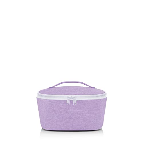 reisenthel coolerbag S pocket Kühltasche mit Obermaterial aus recycelten PET-Flaschen Ideal für das Mittagessen unterwegs, Farbe:twist violet von reisenthel