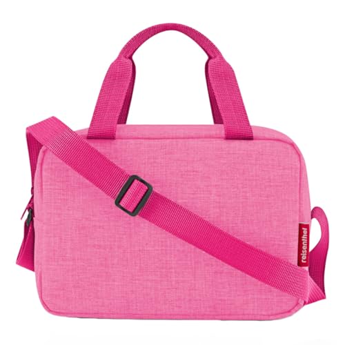 reisenthel coolerbag-to-go Twist pink - Kleine Lunch-Kühltasche zum Umhängen –Ideal für Picknicks, das Büro und unterwegs von reisenthel