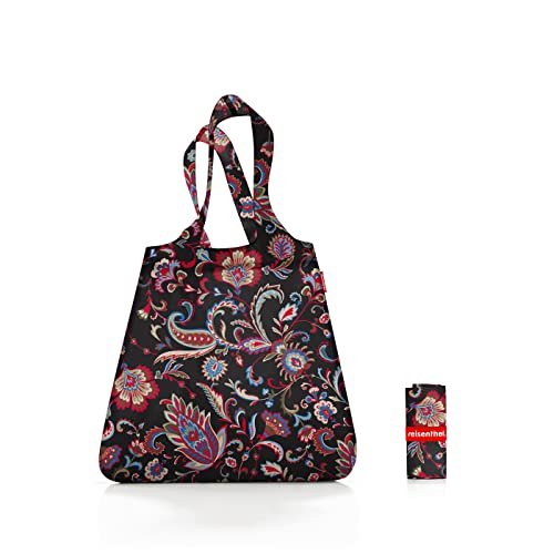 reisenthel mini maxi shopper paisley black - faltbarer kompakter Rucksack -wasserabweisend von reisenthel