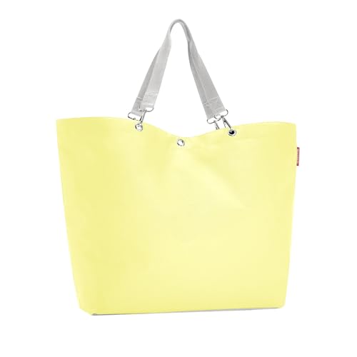 reisenthel shopper XL lemon ice – Geräumige Shopping Bag und edle Handtasche in einem – Aus wasserabweisendem Material von reisenthel