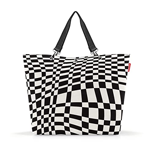 reisenthel shopper XL op-art – Geräumige Shopping Bag und edle Handtasche in einem – Aus wasserabweisendem Material von reisenthel