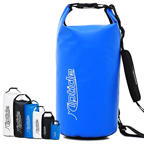 riptide Dry Bag - wasserdichter Packsack mit Umhängegurt | blau | 10l von riptide