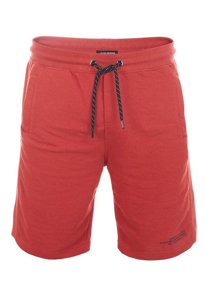 riverso Sweatshorts Herren Sportshorts RIVBlake Regular Fit Bermudashort mit Kordelzug von riverso