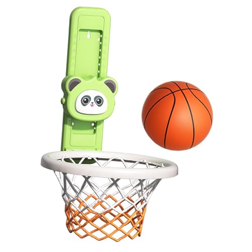 rockible Kinder-Basketballkorb, Touch-Hochsprungzähler, Sprachbericht, Höhen-Touch-Gerät für Kinder, Grün, Keine Aufkleber von rockible