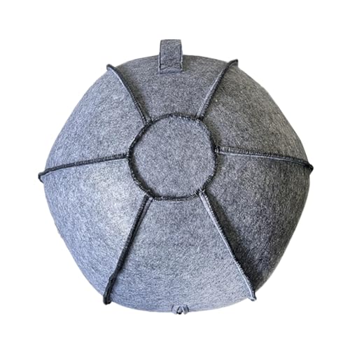 rockible Schutzhülle für Yoga Bälle, Innovatives Design, Durchmesser 55 cm, Hellgrau von rockible