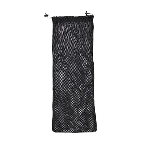 rockible Nylon-Netztasche für Schnorchelflossen, Taucherflossen Kordelzugtasche, Mesh Gear Bag for Diving Fins, Mesh Ausrüstung Tragetasche für Wassersport Speerfischen Freitauchen, 24cmx65cm von rockible