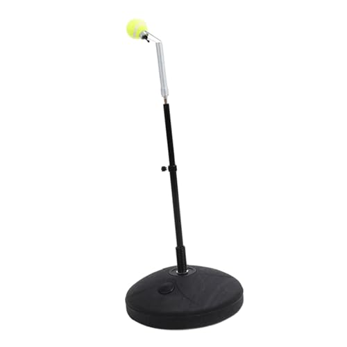 rockible Tennis Trainer Stange, Power Swing Trainer Tennis, Ball-Tennis-Übung, Indoor Tennis Trainingsgerät Anhebbar, Tennis-Trainer-Hilfe, Professional Solo Tennis Trainer für Home Office von rockible