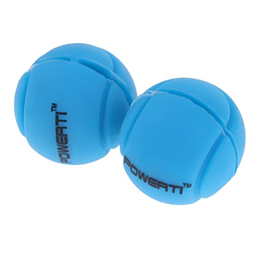 rockible Tennisschläger Vibration Dämpfer Set - Innovatives Zubehör für Sportler, Blau von rockible