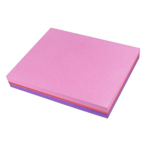 rockible Yogamatte Übung Balance Pad Fitness Männer Frauen Board Reiseausrüstung Stuhlkissen für Stabilitätstraining Rehabilitation, Rosa von rockible