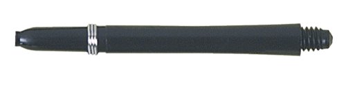 roleo 10 Sets (30 Stück) Dartshaft Dart Shaft 48 mm schwarz Nylon mit Federring von roleo