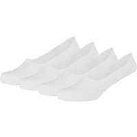 4er Pack s.Oliver Essentials Laser-Cut Füßlinge Damen 1000 - white 35-38 von s.Oliver