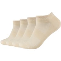 4er Pack s.Oliver Originals Bamboo Sneakersocken 1221 - white swan 43-46 von s.Oliver