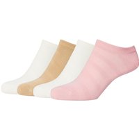 4er Pack s.Oliver Originals Bio-Baumwolle Mesh Sneakersocken Damen 4146 - almond blossom 39-42 von s.Oliver