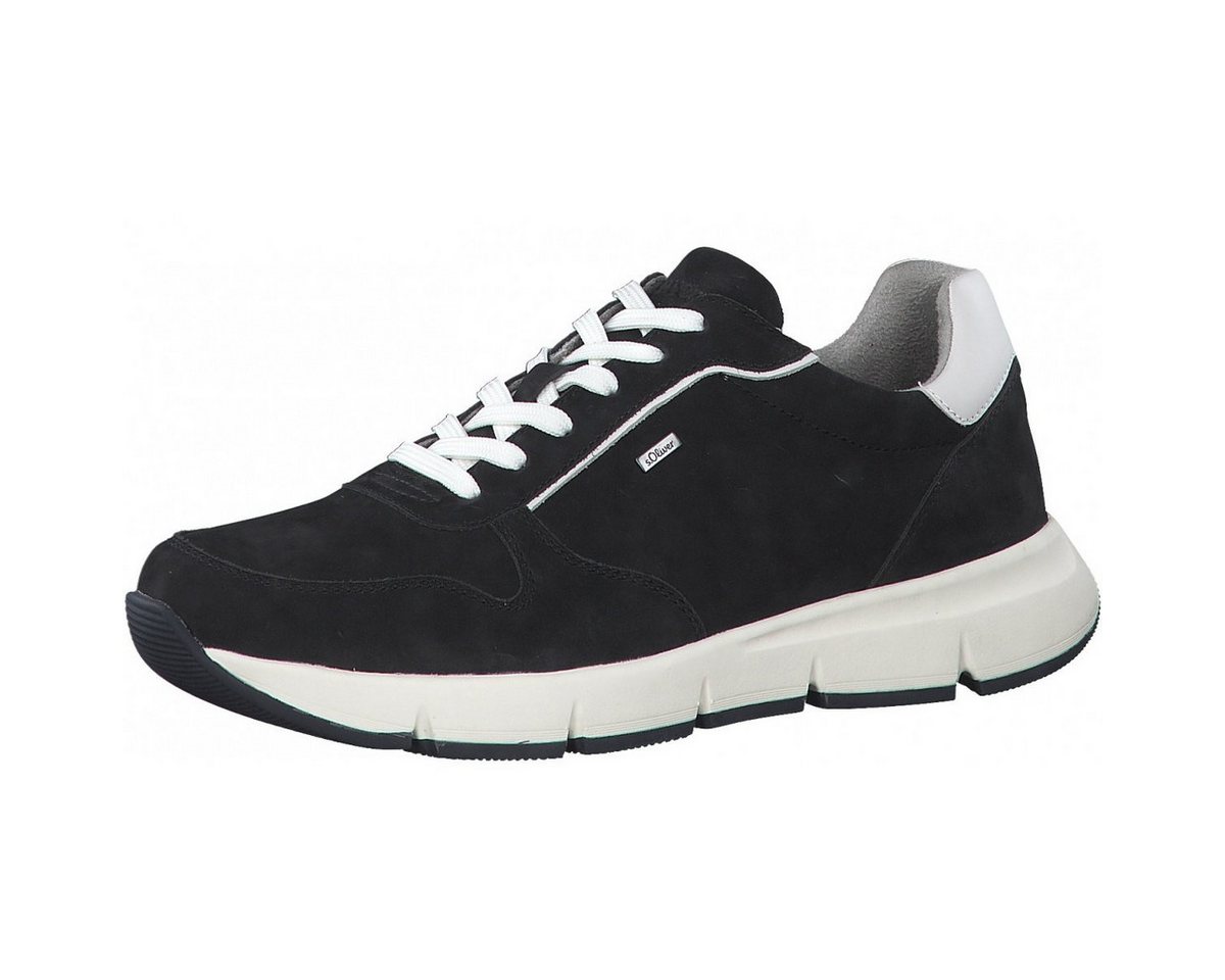 s.Oliver 5-13619-28-805 - Leder - navyblau Herren Sneaker von s.Oliver