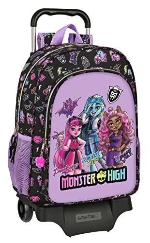 MOCH 180 + Trolley 905 Monster High "Creep", Schwarz, Estándar, Casual von safta