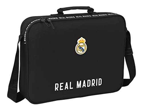 Real Madrid Corportiva Geldbörse, Schwarz, Estándar von safta