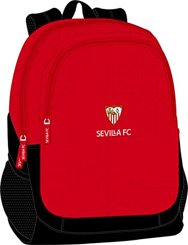 Rucksack Adapt.Trolley Sevilla FC, rot/schwarz, Estándar, Casual von safta