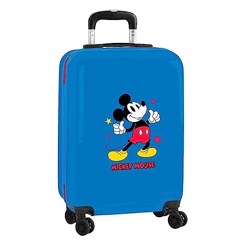Safta Kabinen-Trolley, 50,8 cm (50,8 cm), Mickey Mouse Only One, Marineblau, Estándar, Casual von safta