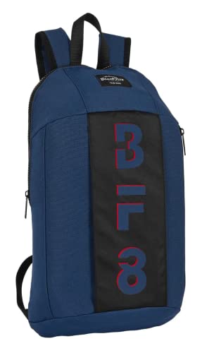 safta - Blackfit8 Urban Mini-Rucksack, vertikaler Reißverschluss, 22 x 39 x 10 cm, mehrfarbig (642245821) von Blackfit8
