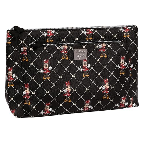 Minnie Mouse Disney Schwarz große Reise-Kulturtasche 31x19x10cm von sarcia.eu