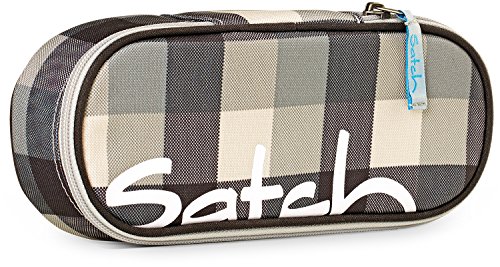 SATCH Tweaker Federmäppchen SAT-SSC-001-976, 22 cm, 1 L, Black Grey Checks von satch