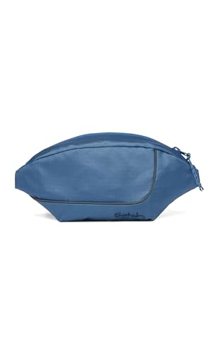 satch Cross Easy Bauchtasche Hip Bag für Teenager mit Reißverschlussfach Ripstop Blue - Hellblau von satch