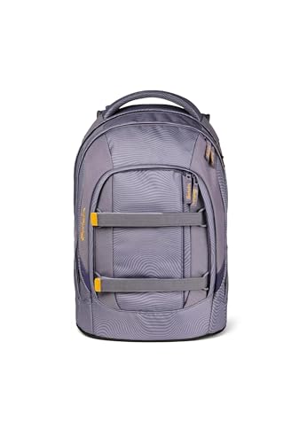 satch pack Schulrucksack ab 5. Klasse ergonomisch 30L Stauraum standfest Organisationstalent Mesmerize - Lila von satch