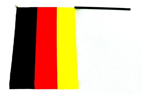 4 X Deutschland Fahne Deko Flagge WM 20 x 15 CM by schenkfix von schenkfix.de