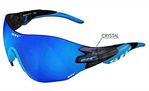 sh+ Rg5200Wx Revo Laser Sonnenbrille, Blue Graphi/Blue, Einheitsgröße von sh+