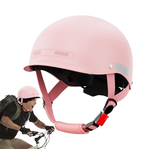 Fahrrad-Kopfbedeckung, leichte Fahrradhelme, Fahrrad-Schutzhelme, Fahrrad-Kopfschutzausrüstung mit verstellbarem Reitsicherheits-Kopfschutz für Outdoor-Radfahren für Männer und Frauen von shjxi