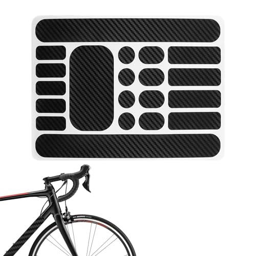 shjxi Fahrradkettenschutz, Fahrradkettenstrebenschutz Aufkleber, Kratzfeste Aufkleber für Fahrradrahmen, Fahrradkettenschutz für Rennräder von shjxi
