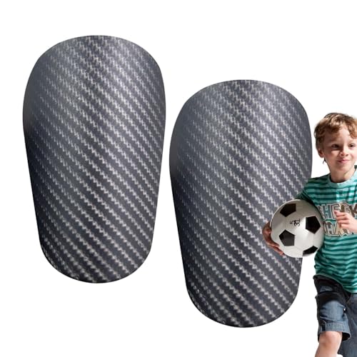 shjxi Tiny Schienbeinschoner Fußball – Extra Mini-Fußballausrüstung | Extra kleine Anti-Rutsch-Fußballausrüstung, Schaumstoff-Schienbeinschutz für Erwachsene und Kinder von shjxi