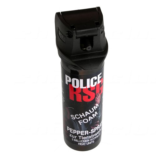 Pfefferspray Schaum RSG-Police 63 ml - Abwehrspray (12063-F) von shoot-club24