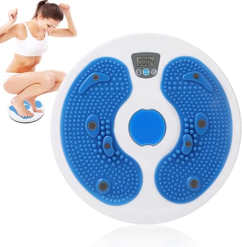shoplic Taille Twister Platte - Elektronische Kalorienzählung Fitnessgeräte Magnet Massage Taille Twister Platte von shoplic