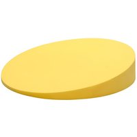 softX Keilkissen rund 38 cm (Farbe: Gelb) von softX