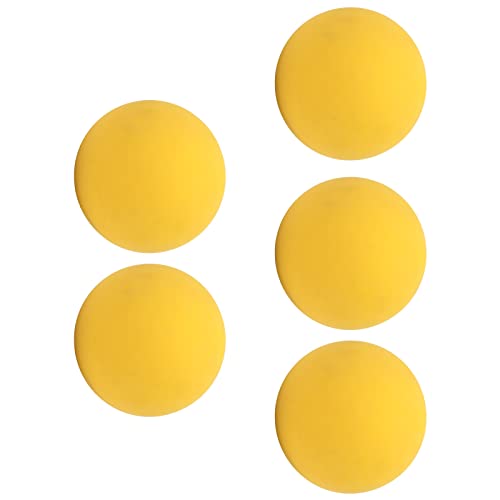soobu 6 cm Wandball, Tragbarer 5-teiliger Hüpfball, Leicht zu Greifen für Seen (Gelb) von soobu