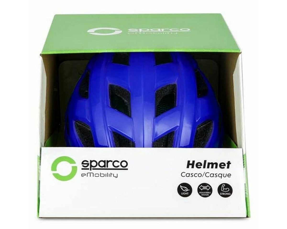 sparco Kinderhelm Helm für Elektroroller Sparco SPCSE300BL Blau Größe L von sparco