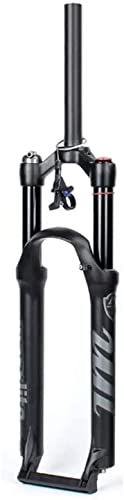 splumzer [EU Stock MTB Gabel 26 27,5 29 Zoll MTB Federgabel Federweg 100mm,1-1/8 Straight Tube Mountainbike Gabeln (Remote Locking, 26 Zoll) von splumzer
