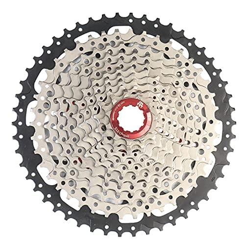splumzer MTB Kassette, 8-11 Gänge, 11-50T, für Mountainbike, Rennrad, BMX, Schwarz, Aluminium (11-Speed-11-50T) von splumzer