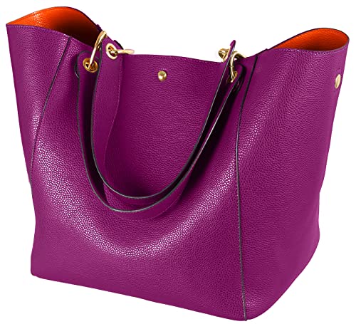 sqlp Taschen Damen Leder Groß Shopper Gross Henkeltaschen Tasche Student Schultasche Arbeit Handtaschen von sqlp