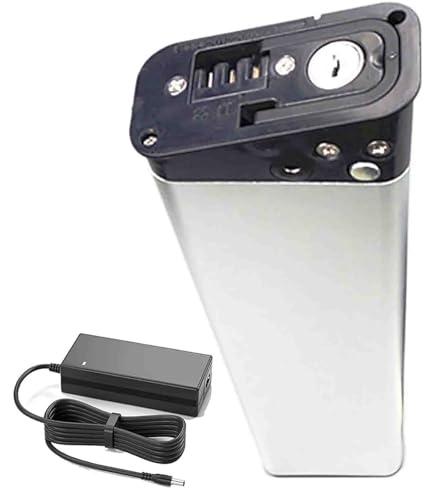 36V 8Ah 10Ah 12Ah 14Ah E-Bike-Akku, 36V Faltbar Eingebauter Lithium-Akku Für Elektrofahrräder, Für 500 W 350 W Fahrradmotor, Für E-Bike/Roller/Motorrad, Mit Ladegerät Und BMS 36V 14Ah,395mm von stdpcxz