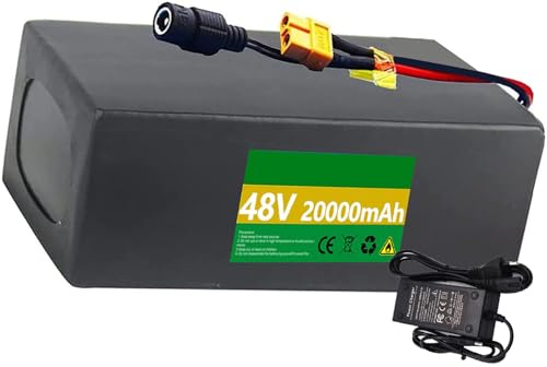 48V 20Ah Ebike Akku Fahrrad-Batterien 48V 8Ah 10Ah 12Ah 15Ah 18Ah 20Ah 25Ah Li-Ionen Ebike Batterie 48V Lithium-Ionen-Akku Mit Ladegerät Für 200W 500W 800W 1000W Motor 48V, 15Ah von stdpcxz