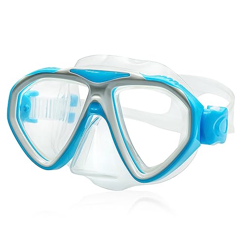 1 PaCS Kinder Schwimmbrille, Antibeschlag Taucherbrille, Schwimmbrille Tauchmaske, Verstellbares Silikonband Anti Leck für Kinder 4-15 Jahre von stillwen