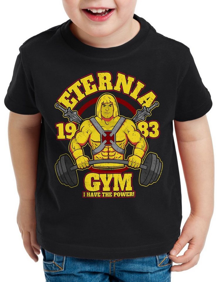 style3 Print-Shirt Kinder T-Shirt Eternia Fitness crossfit studio he universe man von style3