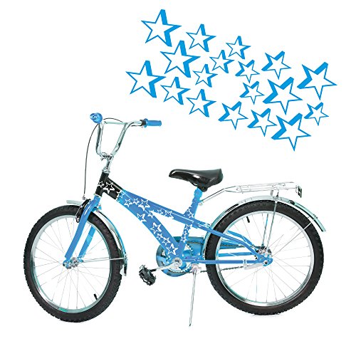 style4Bike Fahrradaufkleber mit Sternen als Set für Kinderrad | S4B0103 von style4Bike