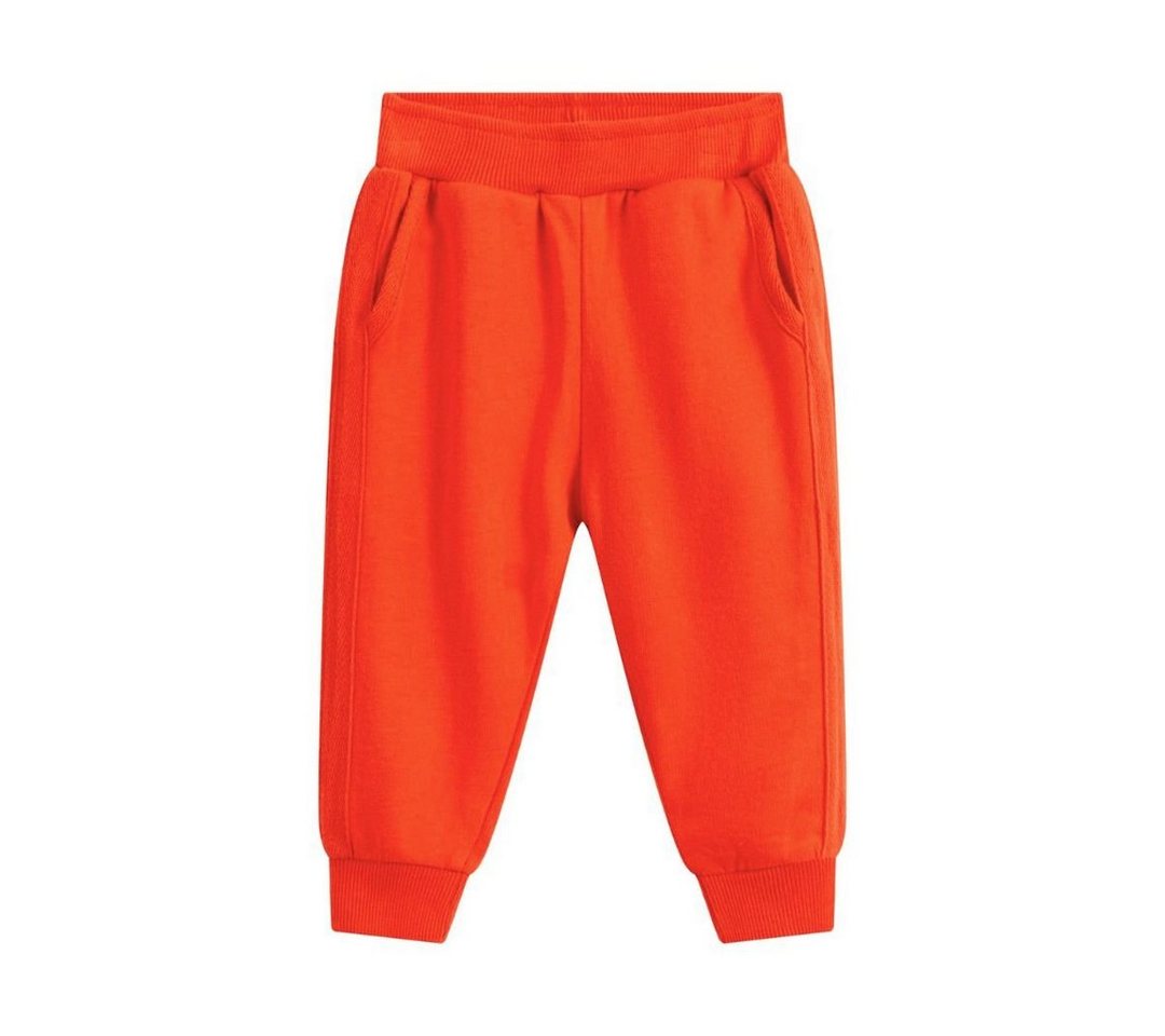 suebidou Jogginghose Freizeithose Sporthose Stoffhose für Jungen orange von suebidou